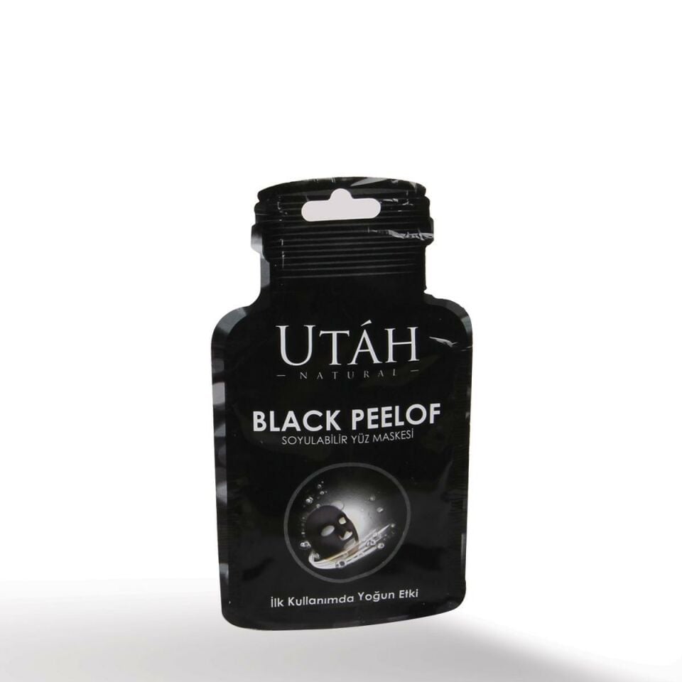 Utah Soyulabilir Siyah Maske 15 ml