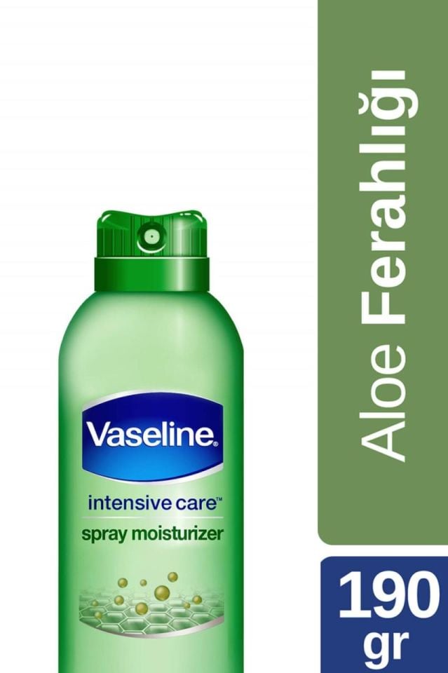Vaseline Sprey Krem Aloe Ferahlığı 190 gr Intensive Care