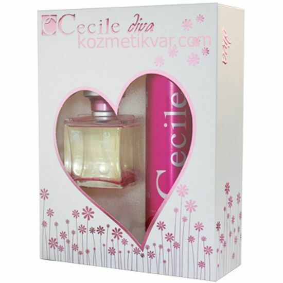 Cecile Diva Edt 100 Ml + Deodorant 150 ml Bayan Set