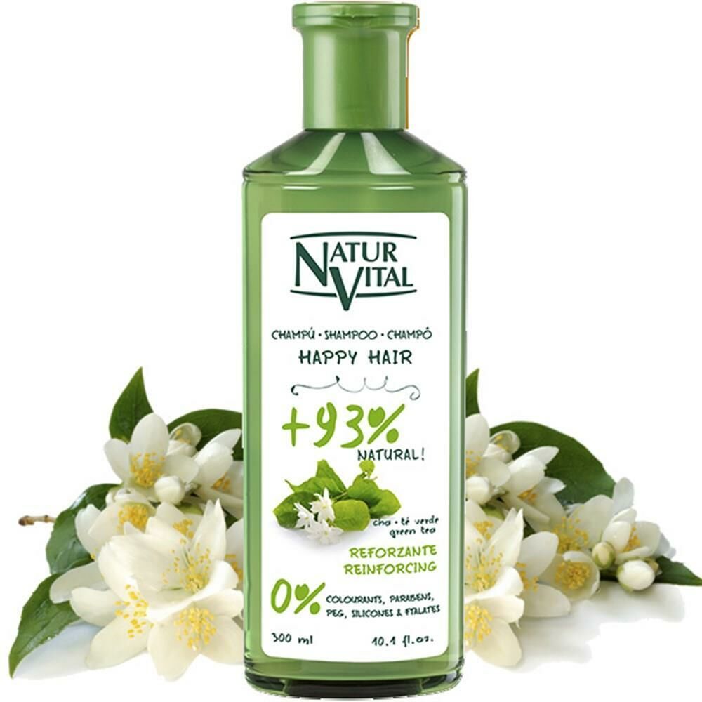 Natur Vital Happy Hair Reinforcing 300ml +%93 Natural Tüm Gün