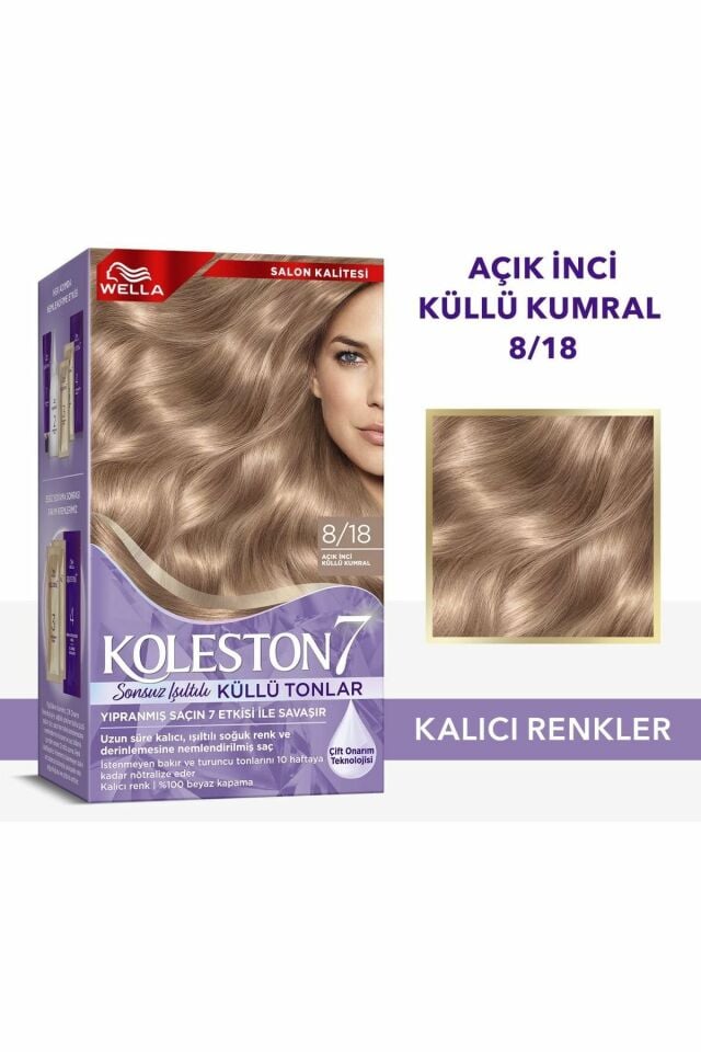 Koleston Set 8.18 Açık İnci Küllü Kumral