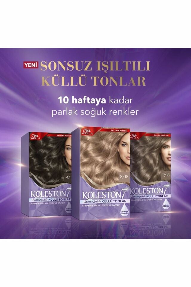 Koleston Set 8.18 Açık İnci Küllü Kumral