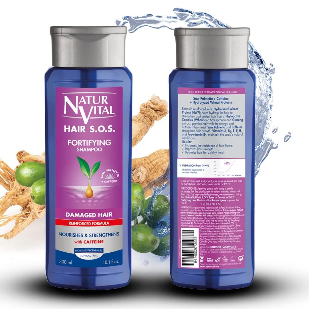 Natur Vital Hair Loss Dökülme Ve Kırılma Önleyici Kadın Şampuanı 300 Ml Anti-Breakage