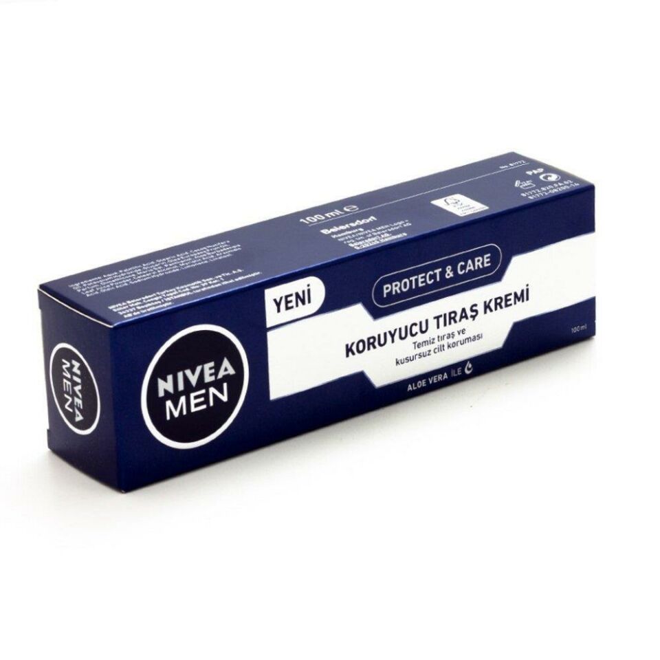 Nivea Men Koruyucu Tıraş Kremi 100 ml Nemlendirici