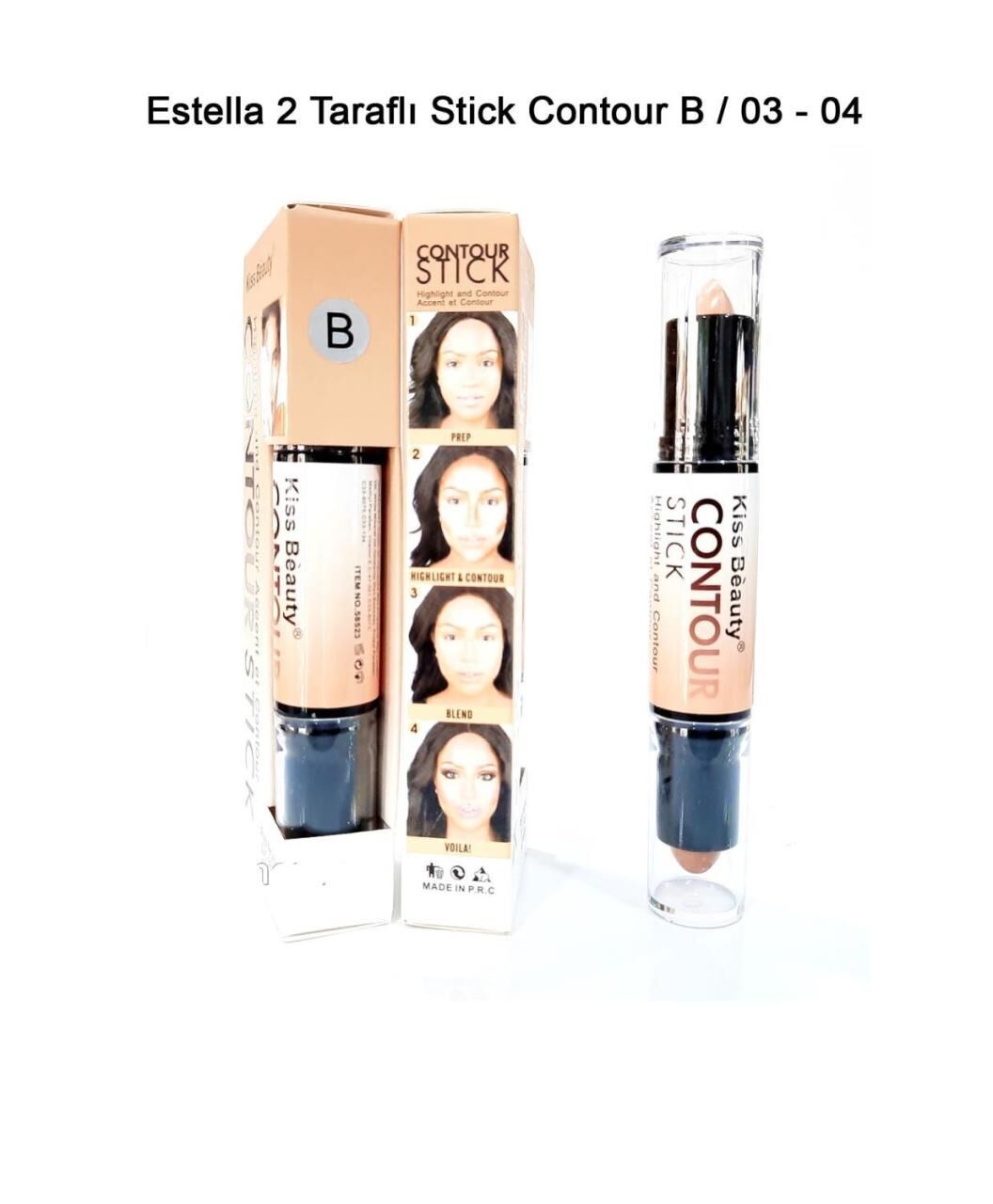 Estella 2 Taraflı Stick Contour B / 03 - 04
