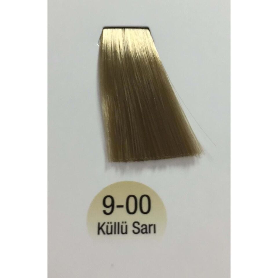 Vital Tüp Saç Boyası 9.00 Küllü Sarı + Oksidan Sıvı 50 Ml