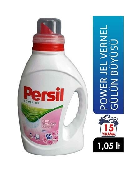 Persil Sıvı Çamaşır Deterjanı 15 Yıkama 1,05 Lt Power Jel Vernel Gülün Büyüsü