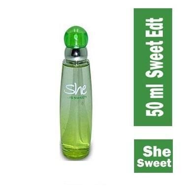She Sweet 50 ml Bayan Parfümü kutusuz Yeşil