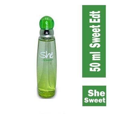 She Sweet 50 ml Bayan Parfümü kutusuz Yeşil