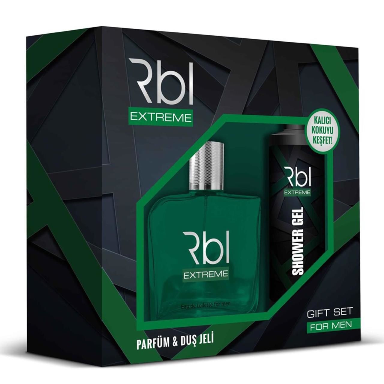 Rebul Set Extreme Edt 90 ml + Duş Jeli 200 ml Erkek