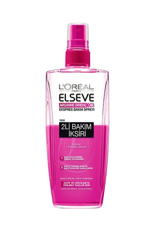 Loreal Elseve Güçlendirici 2 li Bakım İksiri Saç Bakım Spreyi 200 ml