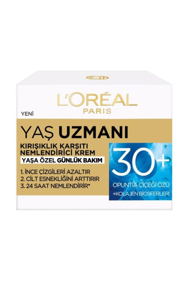 Loreal Yaş Uzmanı 30+ Nemlendirici Krem