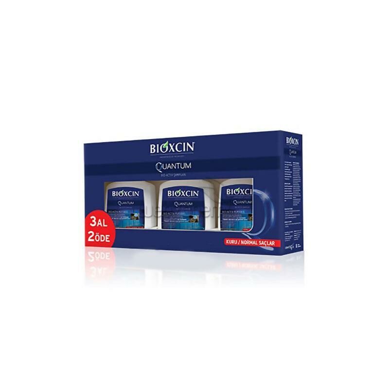Bioxcin Quantum Şampuan 300 ml 3 Al 2 Öde - Kuru ve Normal Saçlar
