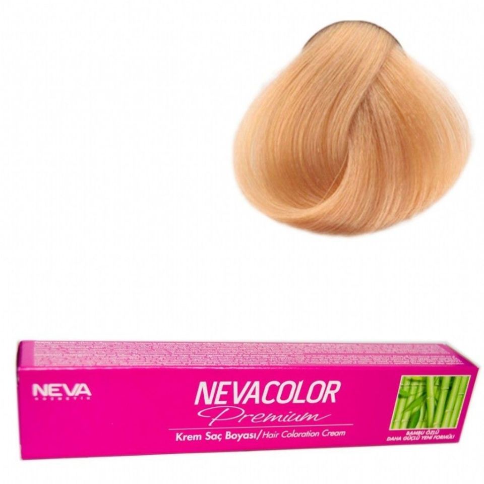 Neva Color Tüp Saç Boyası 10.00 Doğal Platin  50 Gr + Oksidan Sıvısı 50 Ml