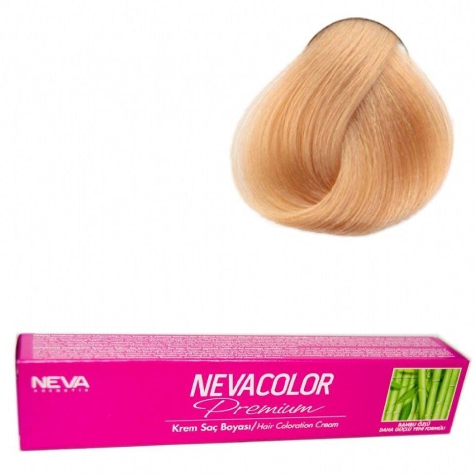Neva Color Tüp Saç Boyası 10.01 Doğal Küllü Platin  50 Gr + Oksidan Sıvısı 50 Ml