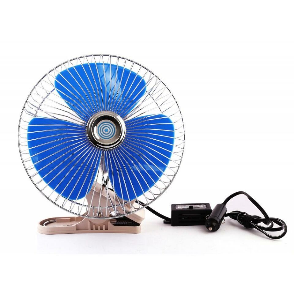 Sun Mild Araç Vantilatörü 10'' 12v Mandallı Metal