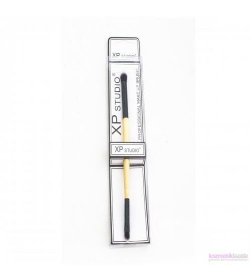 XP ÇİFT TARAFLI AHŞAP MAKYAJ FIRÇASI Karıştırma Allık Far