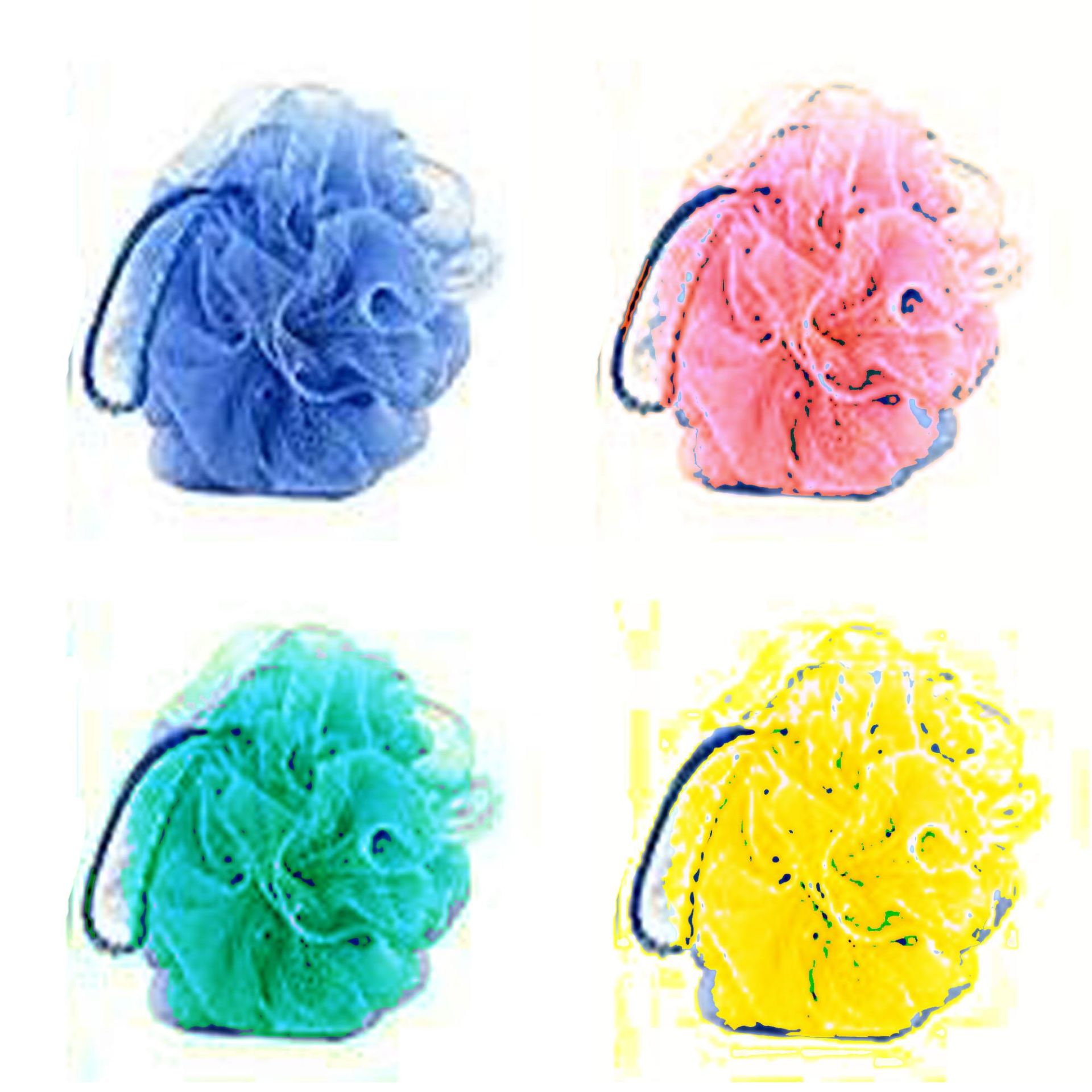 Duru Banyo Duş  Lifi 4 Adet ( Karşık Renk )