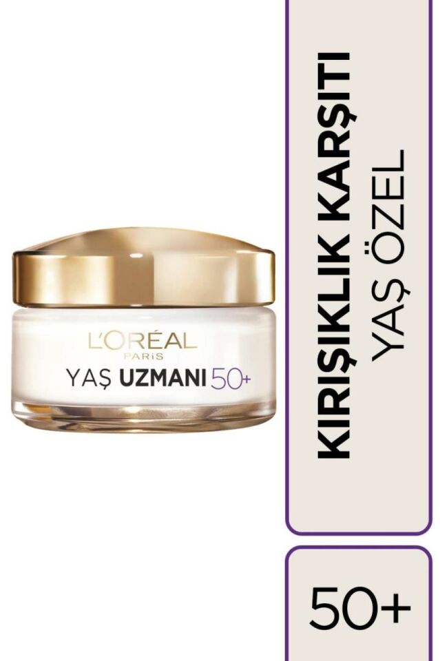 Loreal Yaş Uzmanı 50+ Kırışıklık Karşıtı Yenileyici Gece Kremi 50 Ml