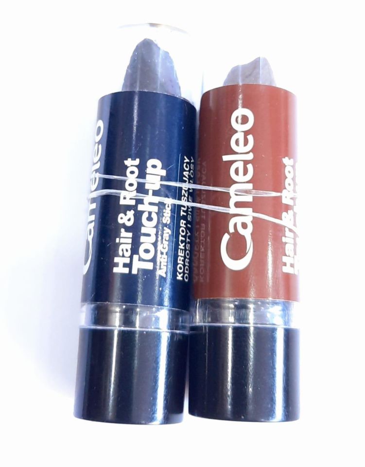 kutusuz sıfır - Delia Stick Saç Beyaz Kapatıcı Siyah + Kahve Rötuş İçin Saç Ruju