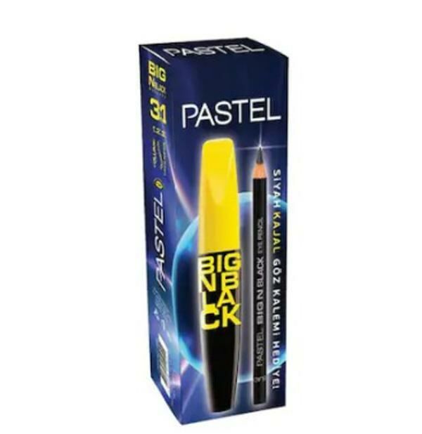 Pastel Big N Black Maskara 12 ml + Siyah Göz Kalemi Hediyeli