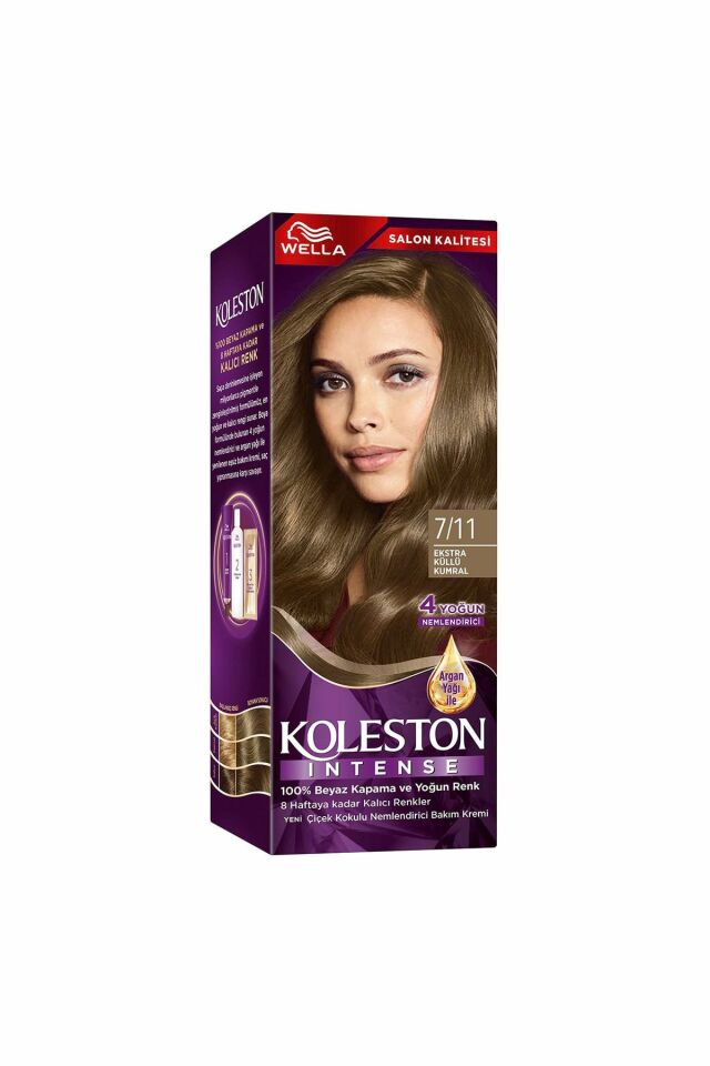 Koleston Intense Saç Bayası 7.11 Extra Küllü Kumral