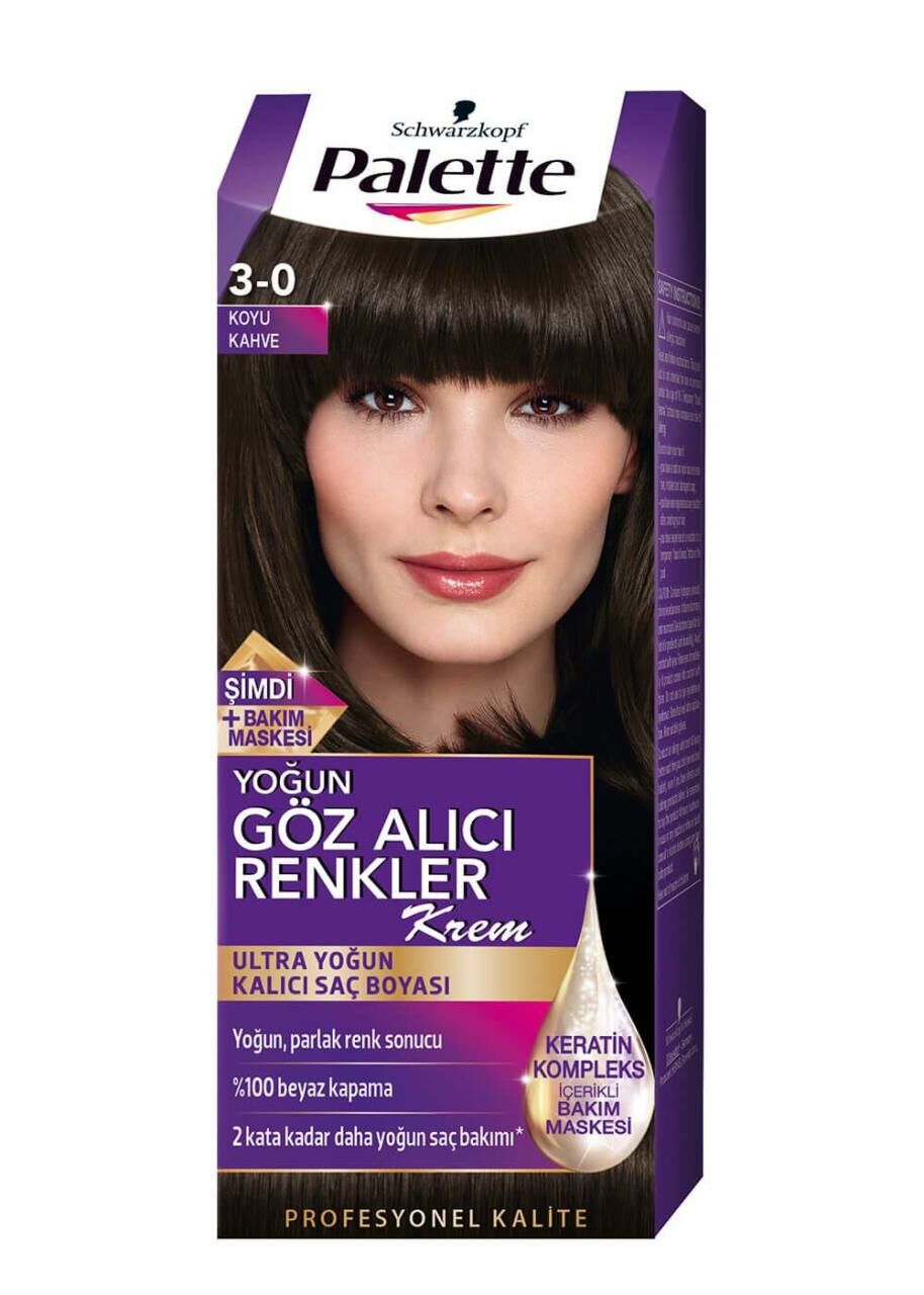 Palette 3.0 Koyu Kahve ICC Kalıcı Krem Boya