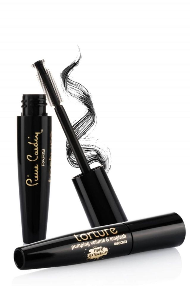 Pierre Cardin Uzunluk ve Hacim Veren Siyah Maskara 505 - Torture Mascara 13236