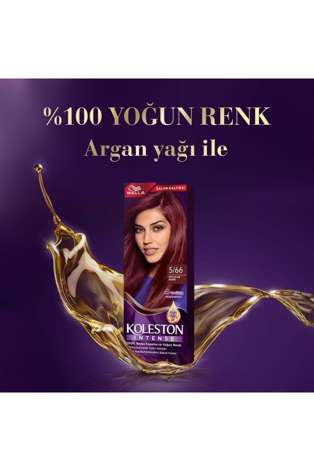 Koleston Intense Saç Bayası 5.66 Patlıcan Moru