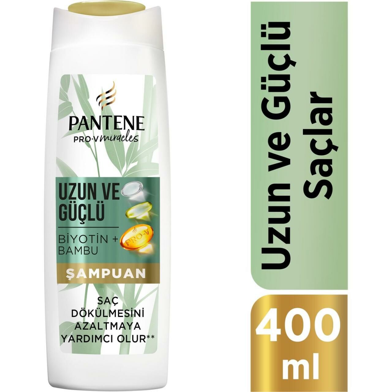 Pantene Uzun ve Güçlü Yeniden Yapılandırıcı Şampuan 400 Ml Bambu ve Proteinli