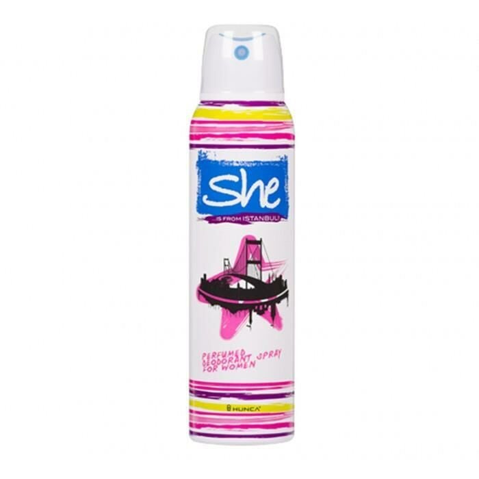 She Deodorant Istanbul 125 ml Bayan Spray