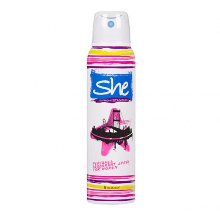 She Deodorant Istanbul 125 ml Bayan Spray