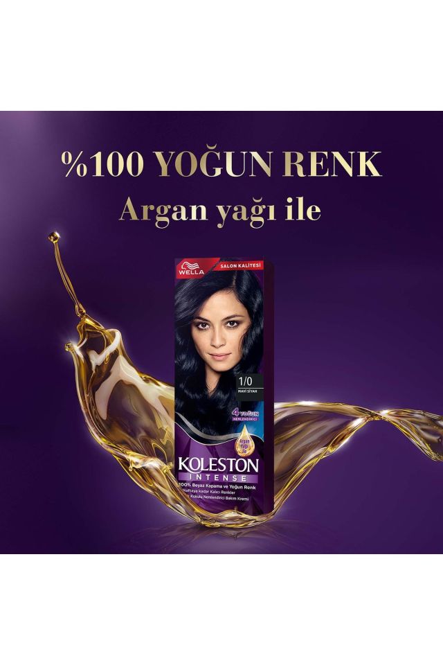 Koleston Intense Saç Bayası 1.0 Mavi Siyah