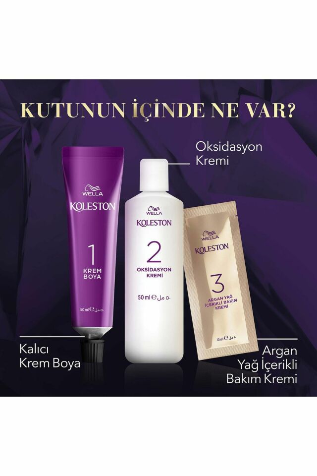 Koleston Intense Saç Bayası 1.0 Mavi Siyah