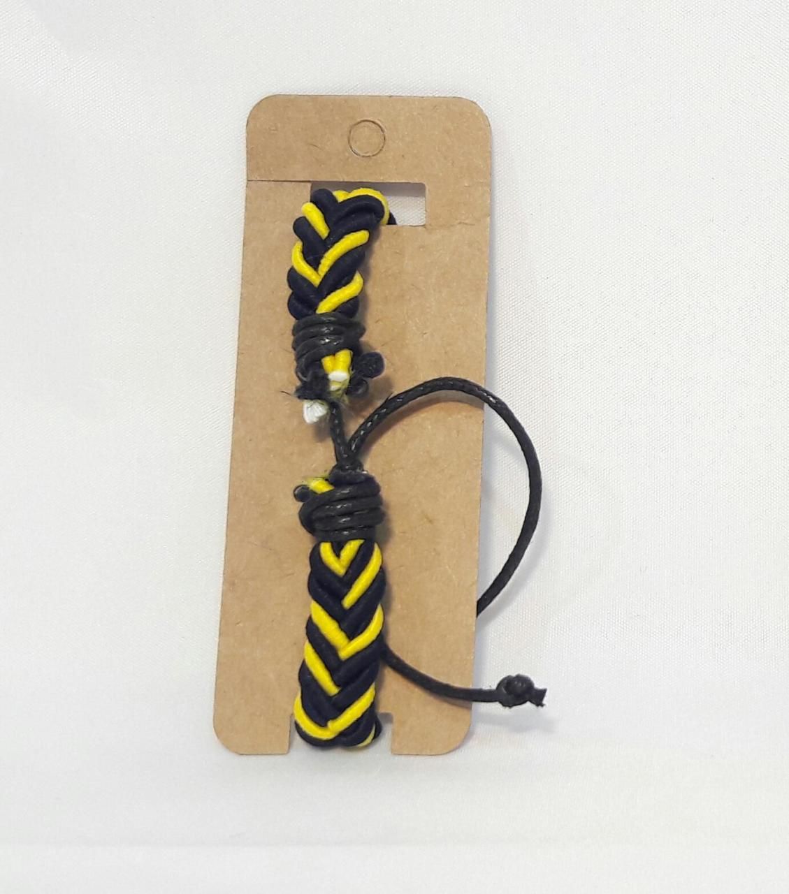 YSF SARI LACİ İP ÖRGÜ BİLEKLİK