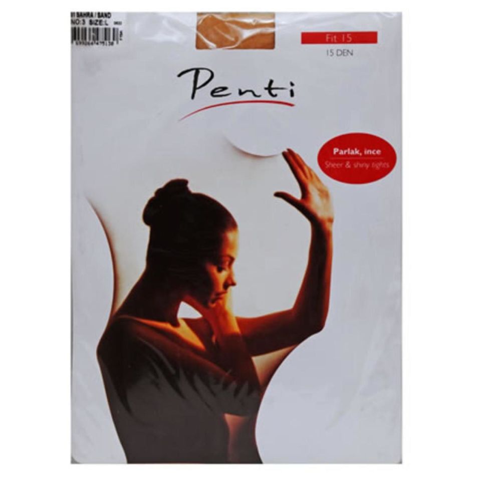Penti Süper İnce Parlak Külotlu Çorap Sahra 51/3