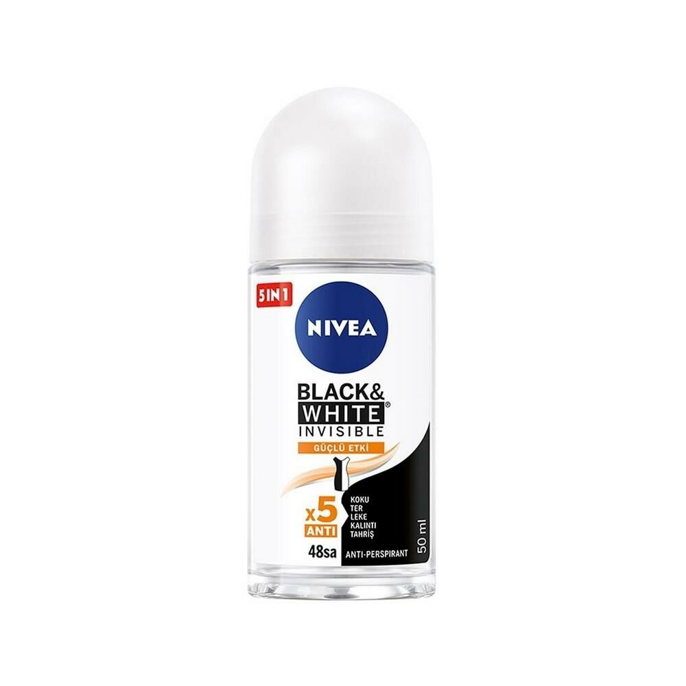Nivea Roll-on Invisible Black White Güçlü Etki 50 ml Bayan