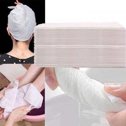 Galaksihome 100 lü Tek Kullanımlık Saç Havlusu 40x80 cm Kullan At