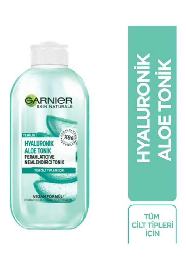 Garnier Hyaluronik Aloe Tonik Ferahlatıcı Ve Nemlendirici Tonik 200 Ml