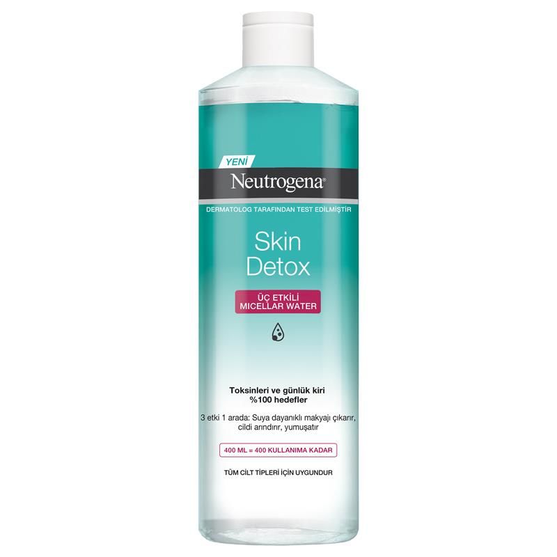 Neutrogena Skin Detox Üç Etkili Micellar Water 400 Ml