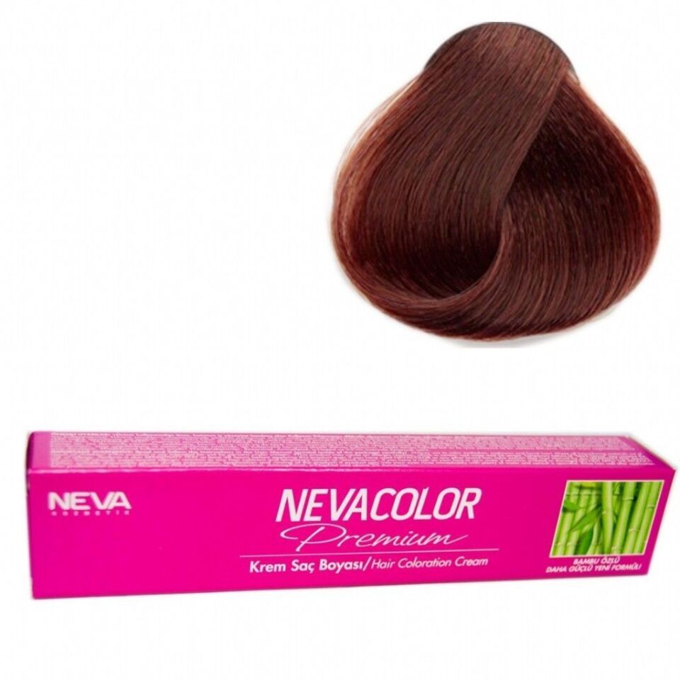 Neva Color Tüp Saç Boyası 4.07 Türk Kahvesi 50 Gr + Oksidan Sıvısı 50 Ml