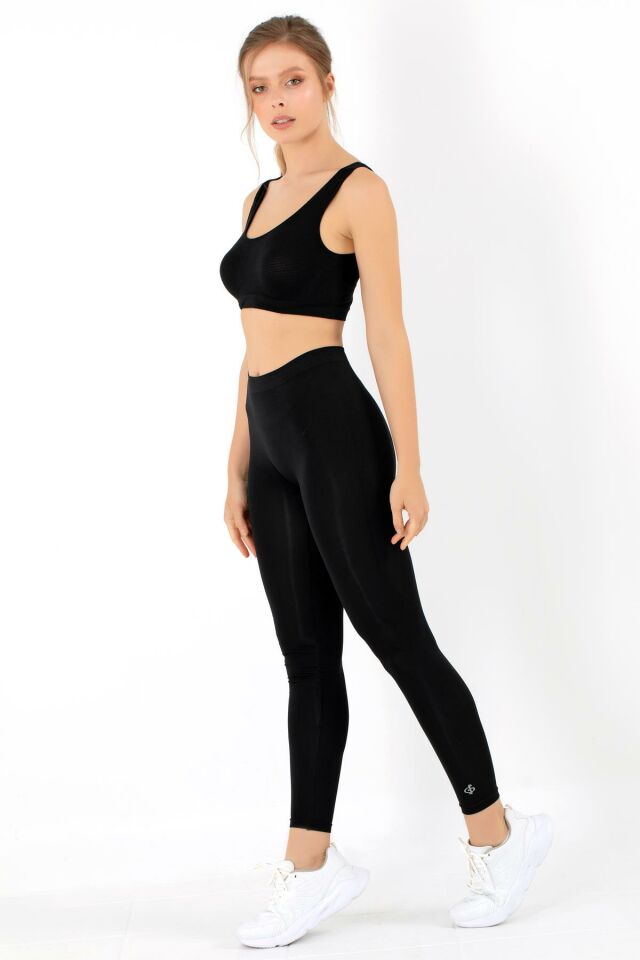 230-000395 - DoReMi Dikişsiz Lena Seamless Tayt S-M