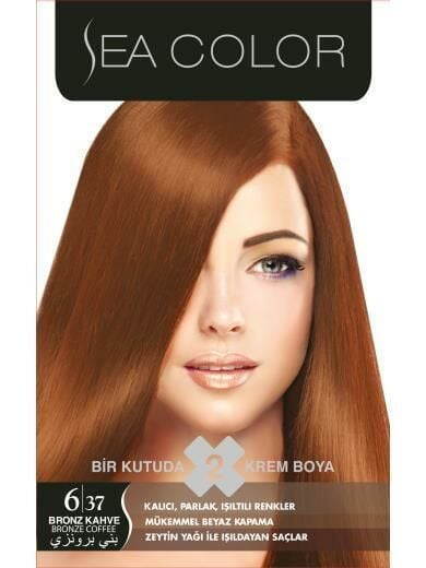 DELİST Sea Color Saç Boyası 6.37 Bronz Kahve