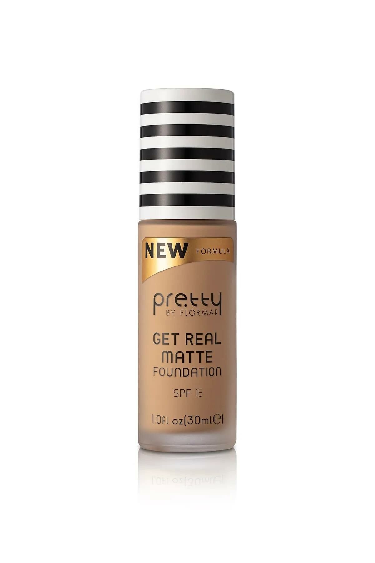 Flormar Fondöten 005 - Pretty By Flormar Get R Matte Foundation Soft Beige