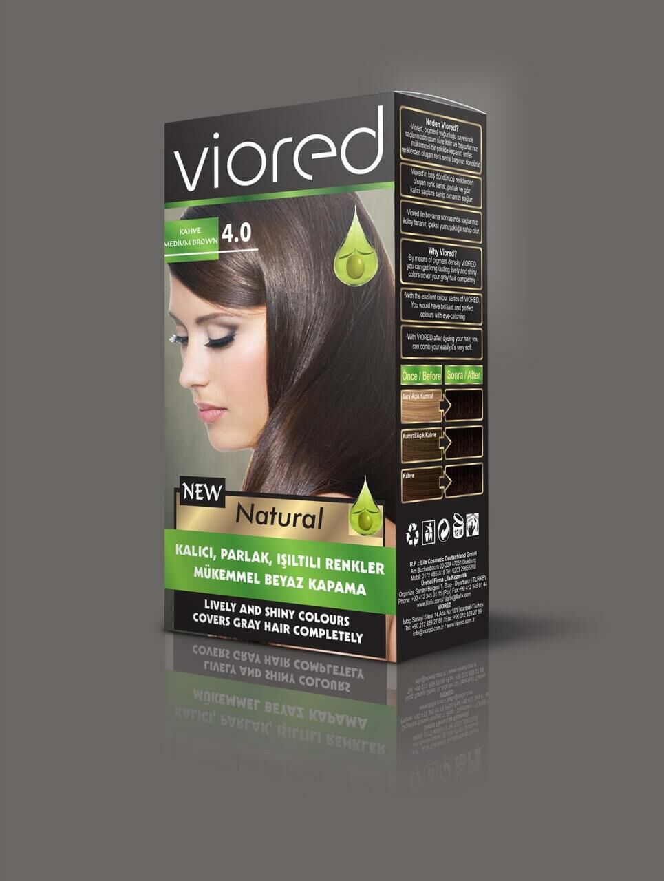 Sea Color Viored Natural Set Saç Boyası 4.0 Kahve