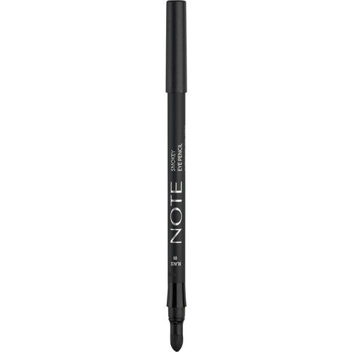 Note Suya Dayanıklı Siyah Göz Kalemi 01 Smokey Eye Pencil Black