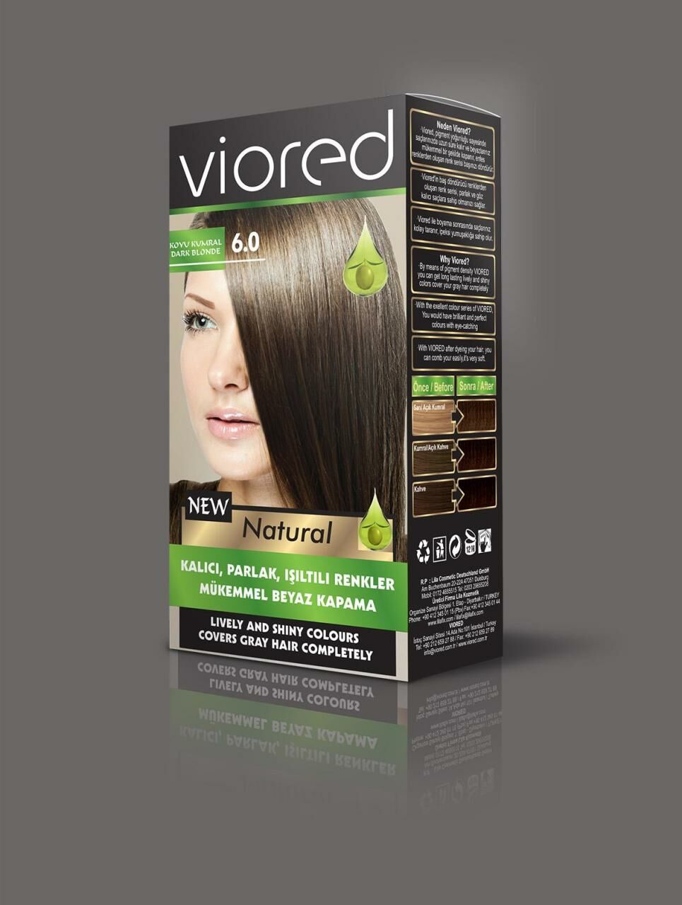 Sea Color Viored Natural Set Saç Boyası 6.0 Koyu Kumral