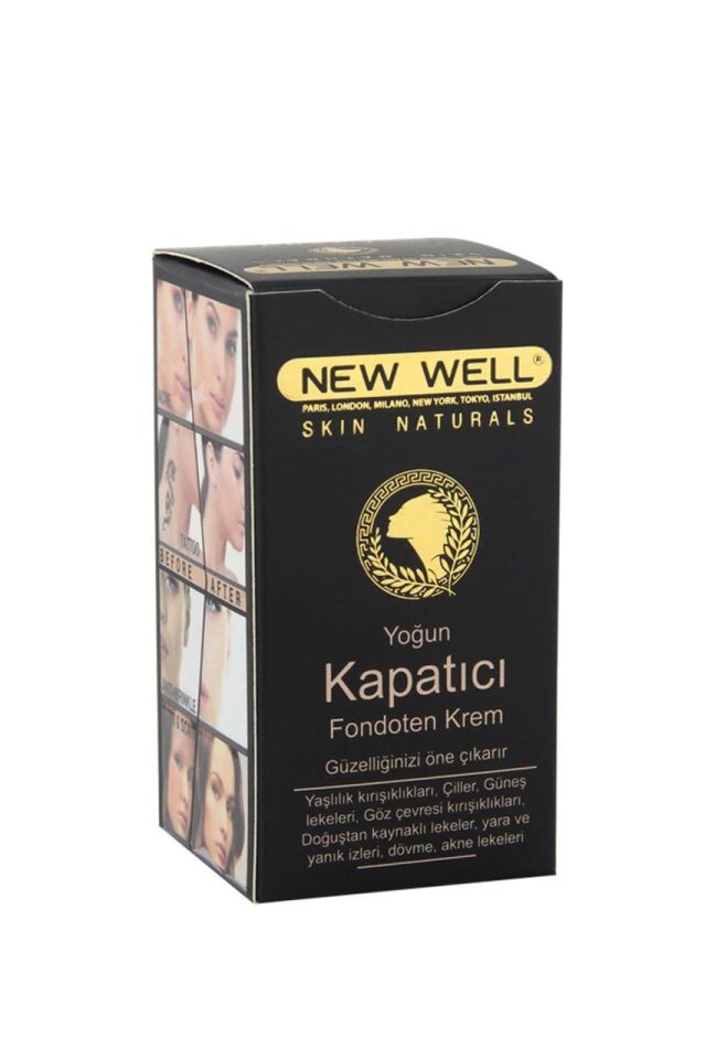 New Well Yoğun Kapatıcı Krem Cover Şişe Fondöten 02