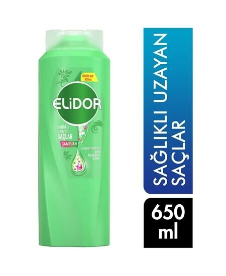 Elidor Şampuan Sağlıklı Uzayan Saçlar 650 Ml