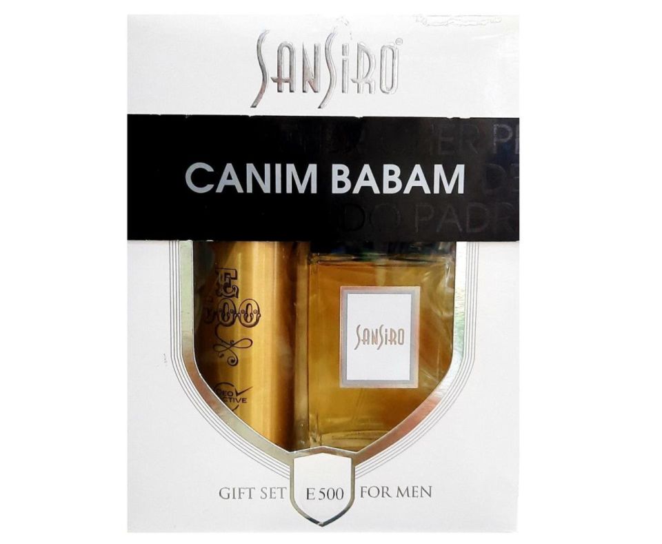 Sansiro E500 100 Ml Erkek Edp + Dodorant 1mill